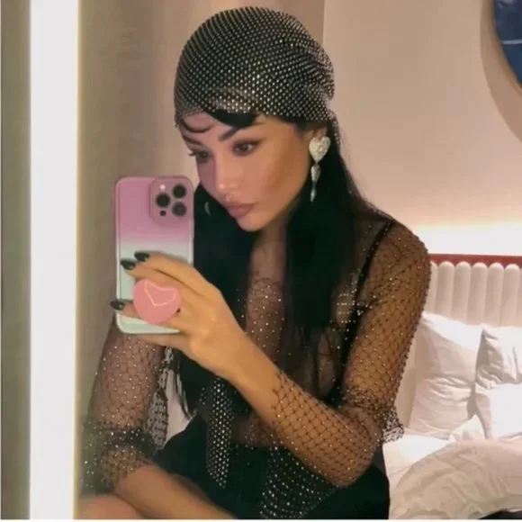 Zara | Accessories | Zara Rhinestone Head Scarf Limited  display picture 3